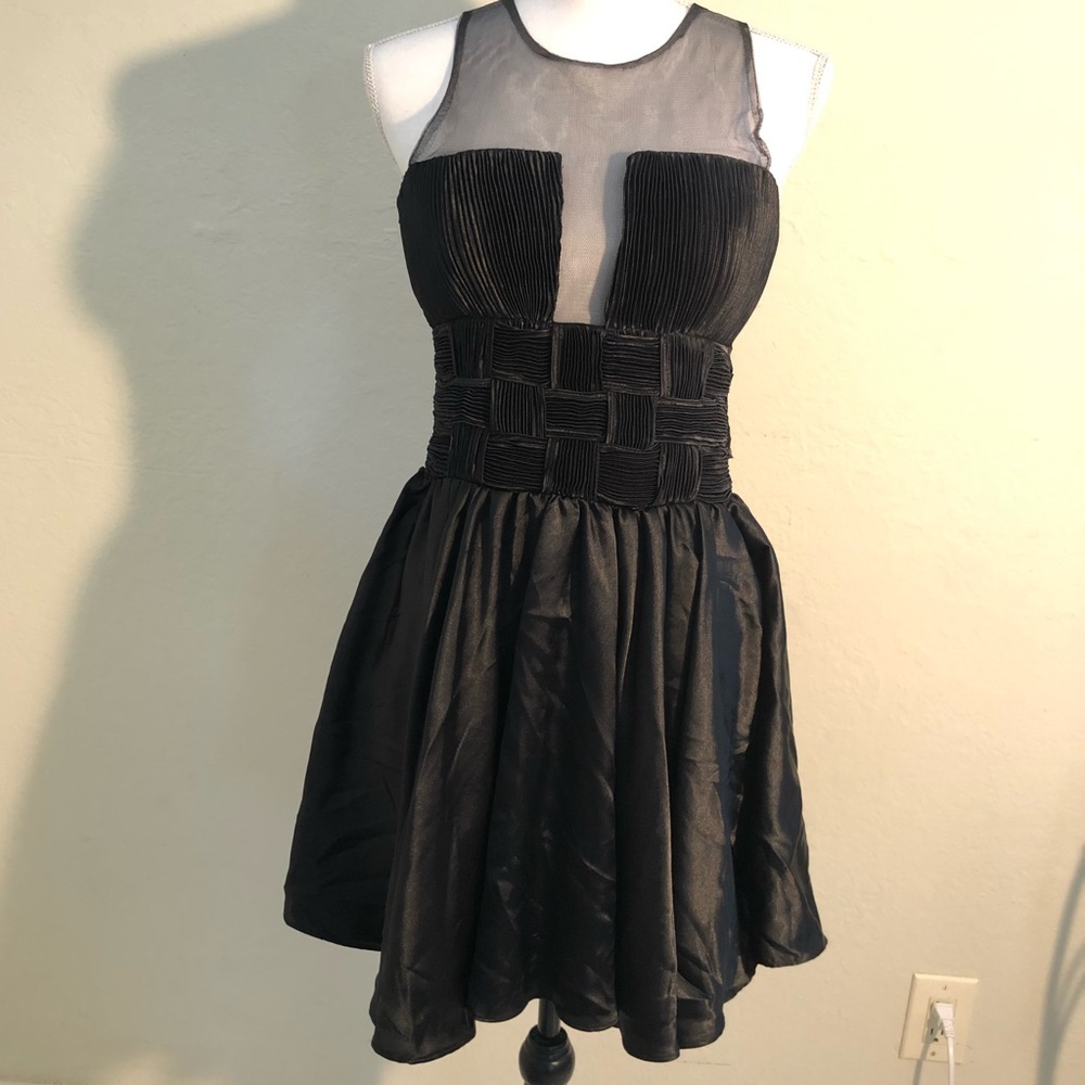 None the Richer black dress
